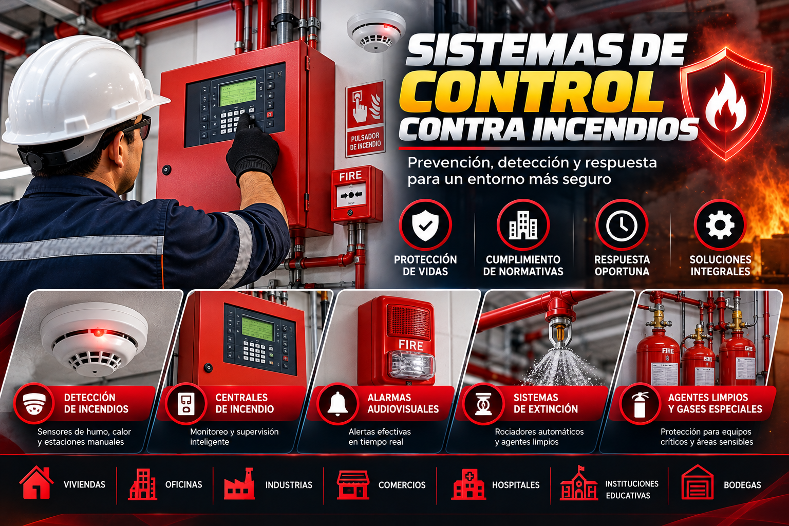 Sistemas de Control Contra Incendios